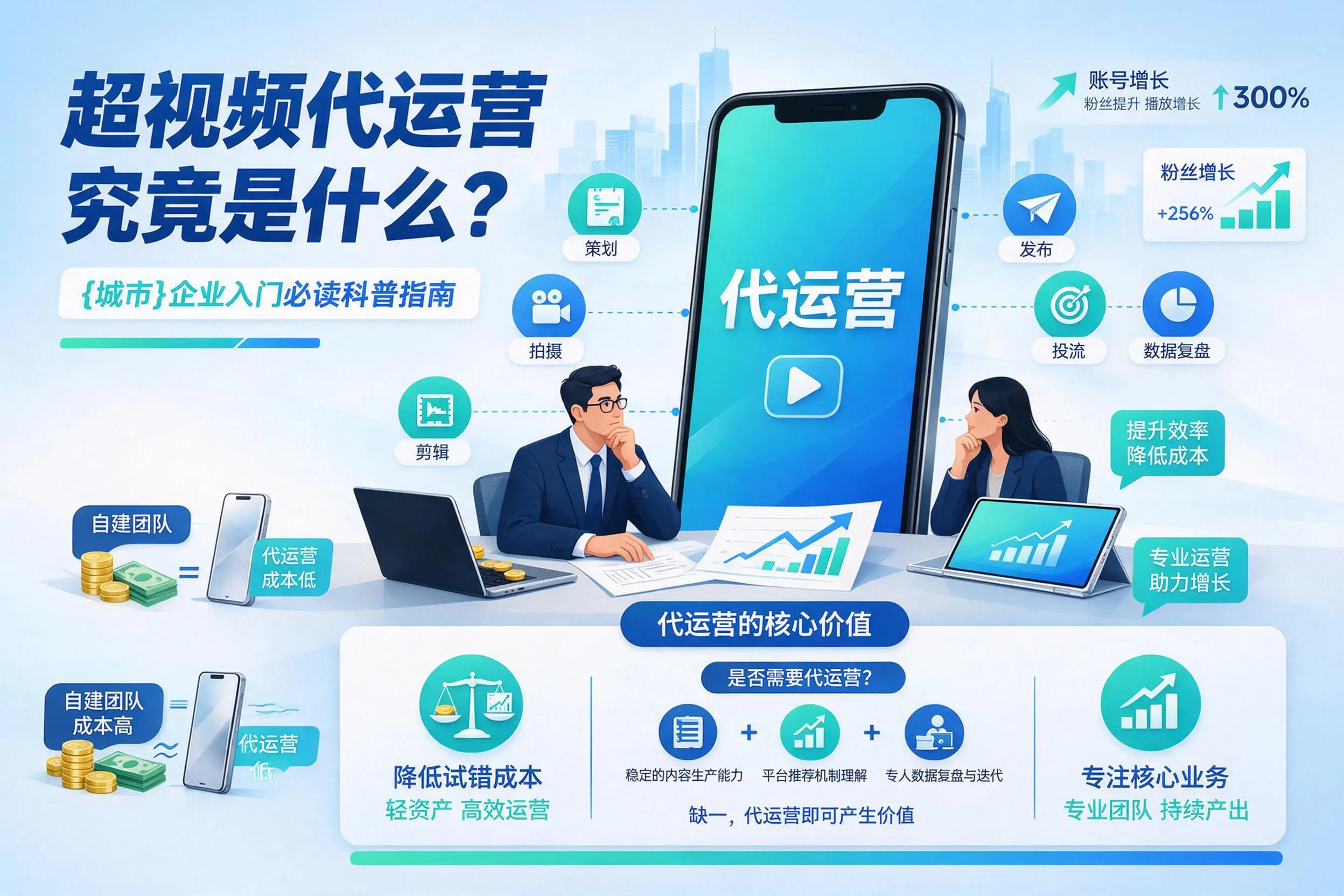 短视频代运营究竟是什么?天津企业入门必读科普指南